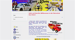 Desktop Screenshot of fahrschule-klotz.de